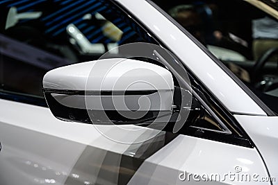 New 2019 BMW 330e hybrid review Editorial Stock Photo